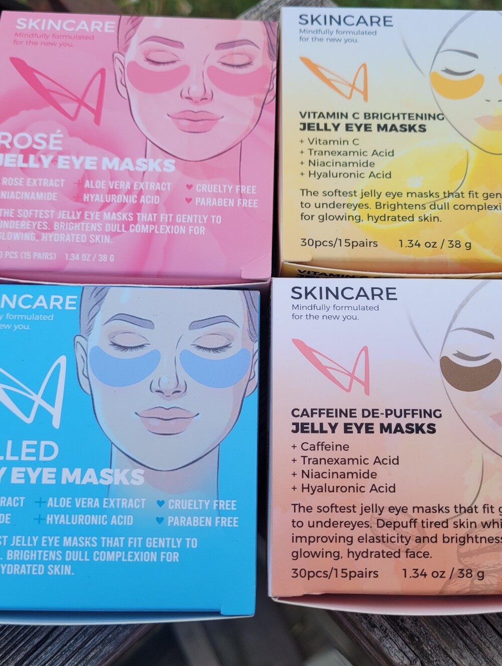 Skin Care Jelly Eye Masks – Pick One